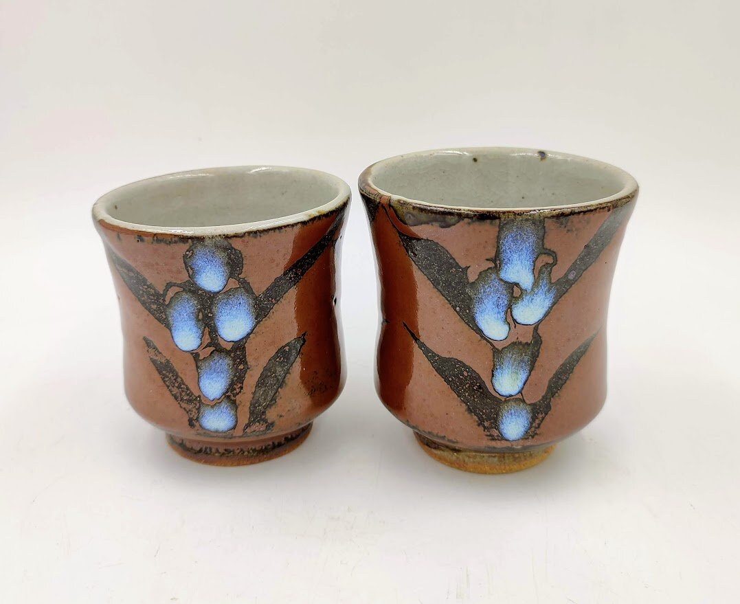 木村充作 益子湯呑みペア - Etsy 日本