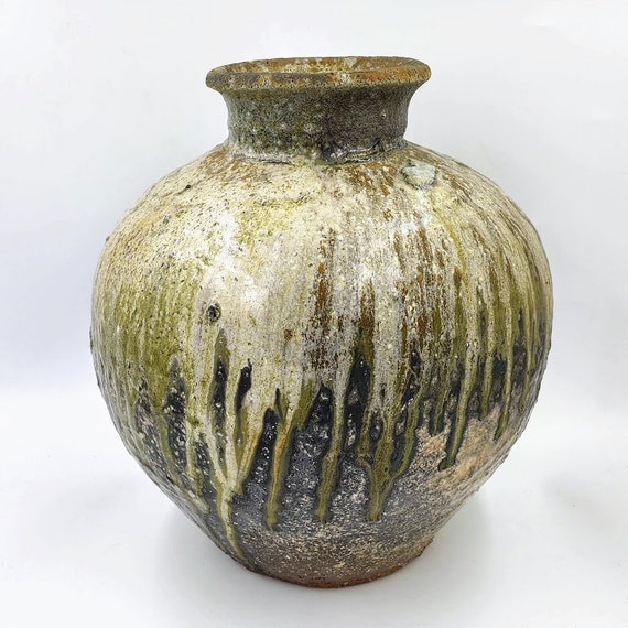 見事な信楽壺 神山清子作 - Etsy 日本