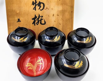 輪島塗蒔絵椀セット - Etsy 日本