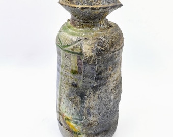 Rustic Iga Yaki Vase - Etsy