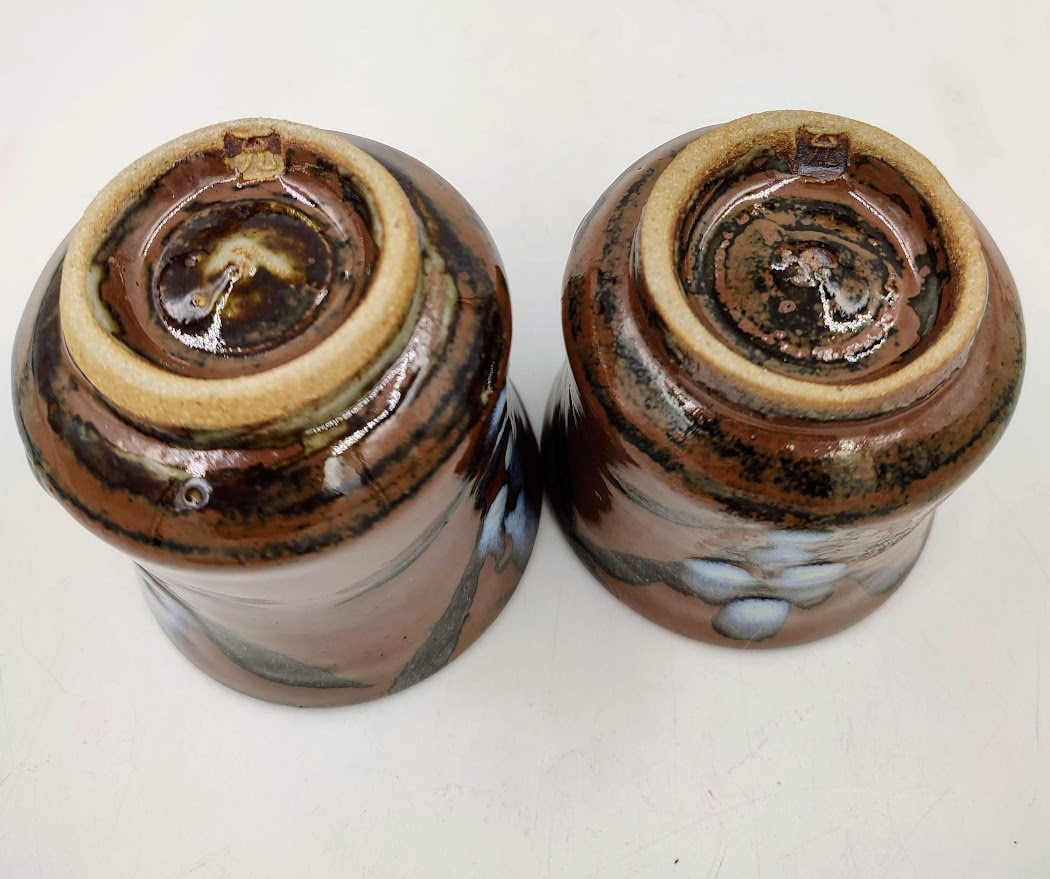 木村充作 益子湯呑みペア - Etsy 日本