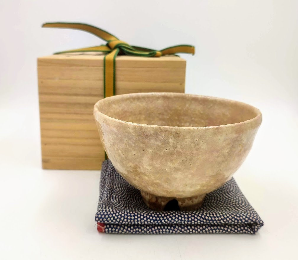 萩焼茶わん by 中野霓林 - Etsy 日本