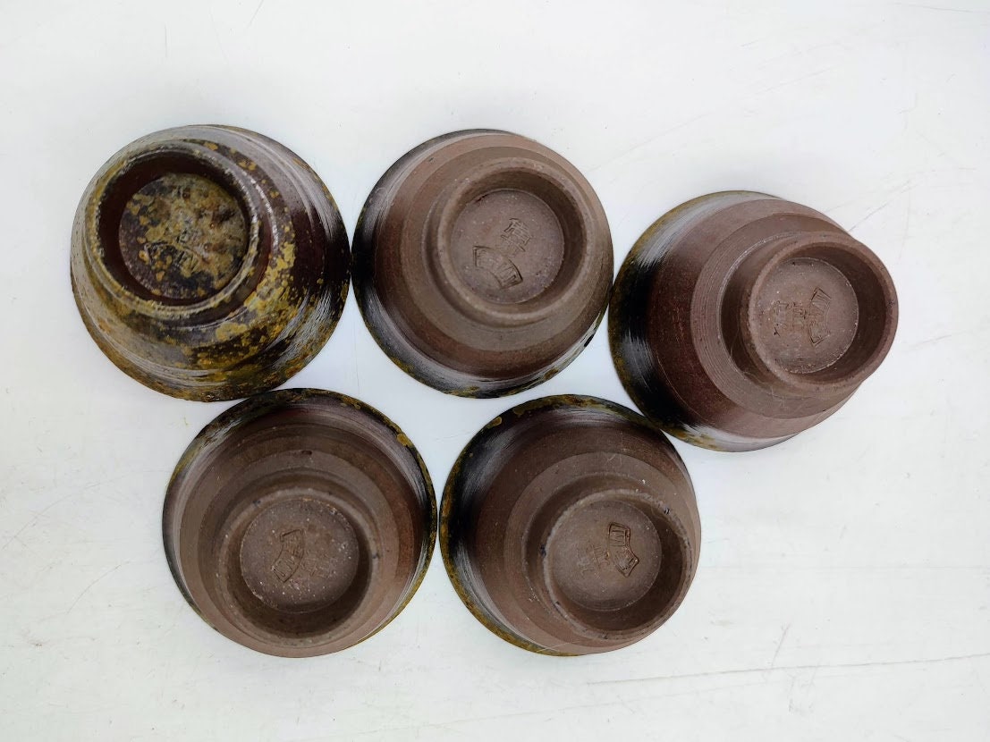 芝岡陶泉堂 備前煎茶セット 柴岡陶泉堂 - Etsy 日本