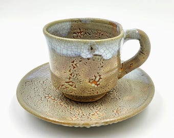 山根清巌作 鬼萩茶わん 山根清玩 - Etsy 日本