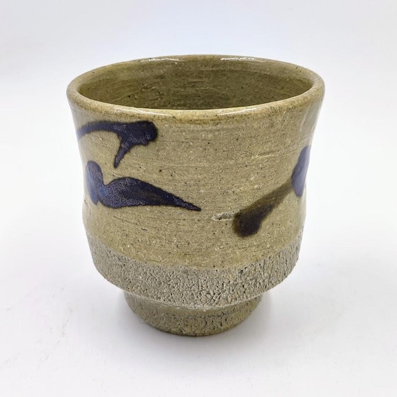 浜田庄司？　湯呑み　益子焼　茶器　送料込み0727 益子湯のみ by 浜田庄司 濱田庄司 - Etsy 日本