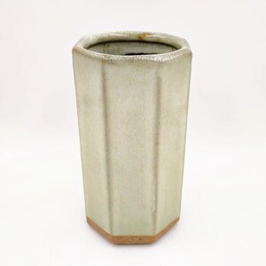 Hexagon Mashiko vase inspired by Shoji Hamada