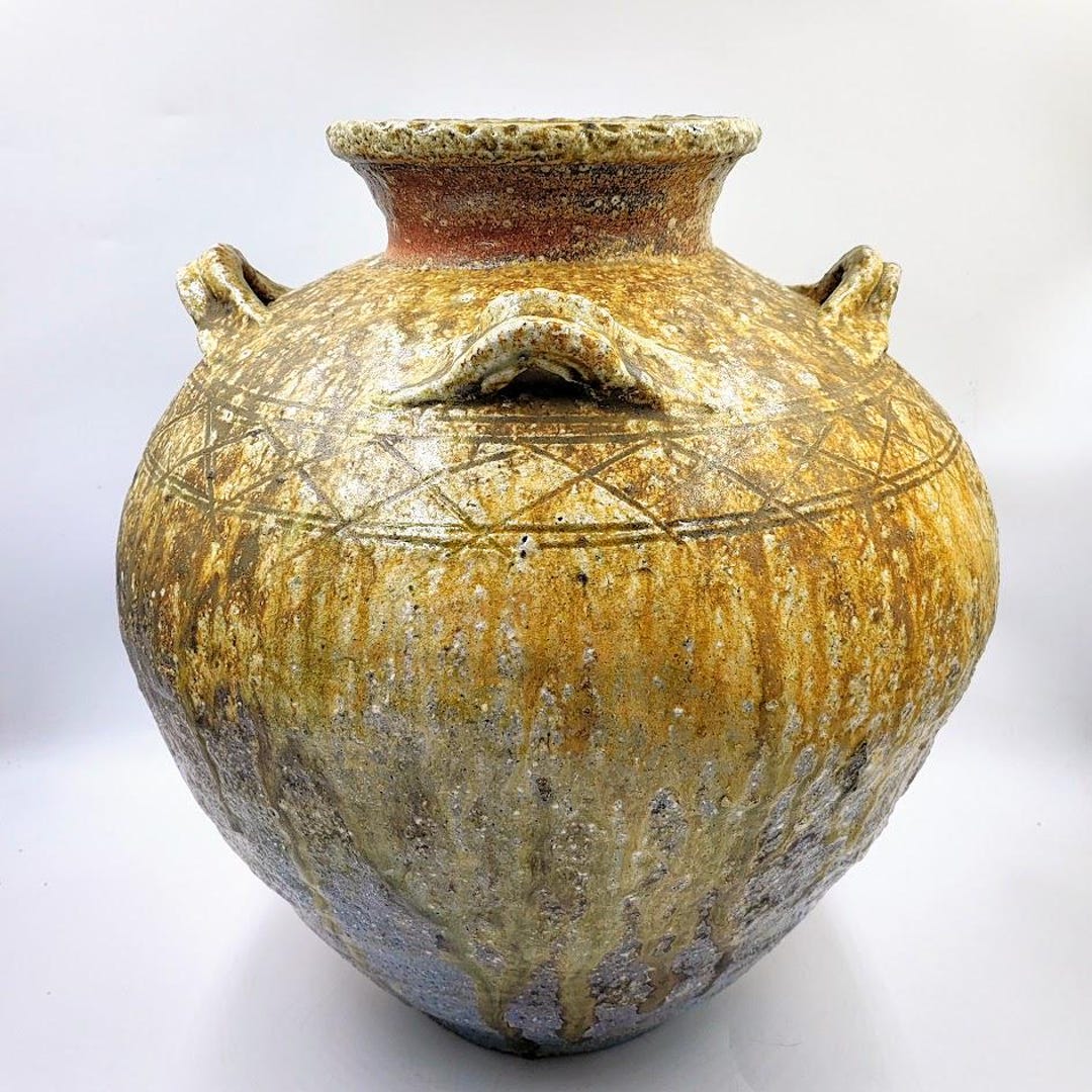 滝田瑞鳳作の極上信楽壺 - Etsy 日本