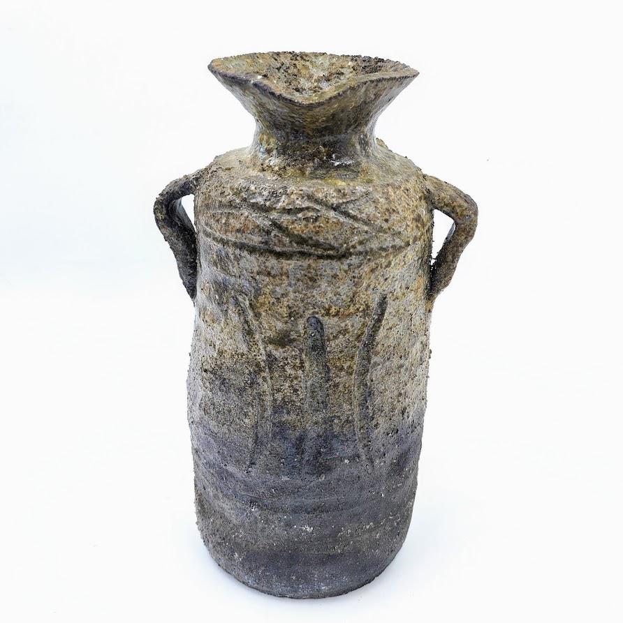 Rustic Iga Yaki Vase - Etsy