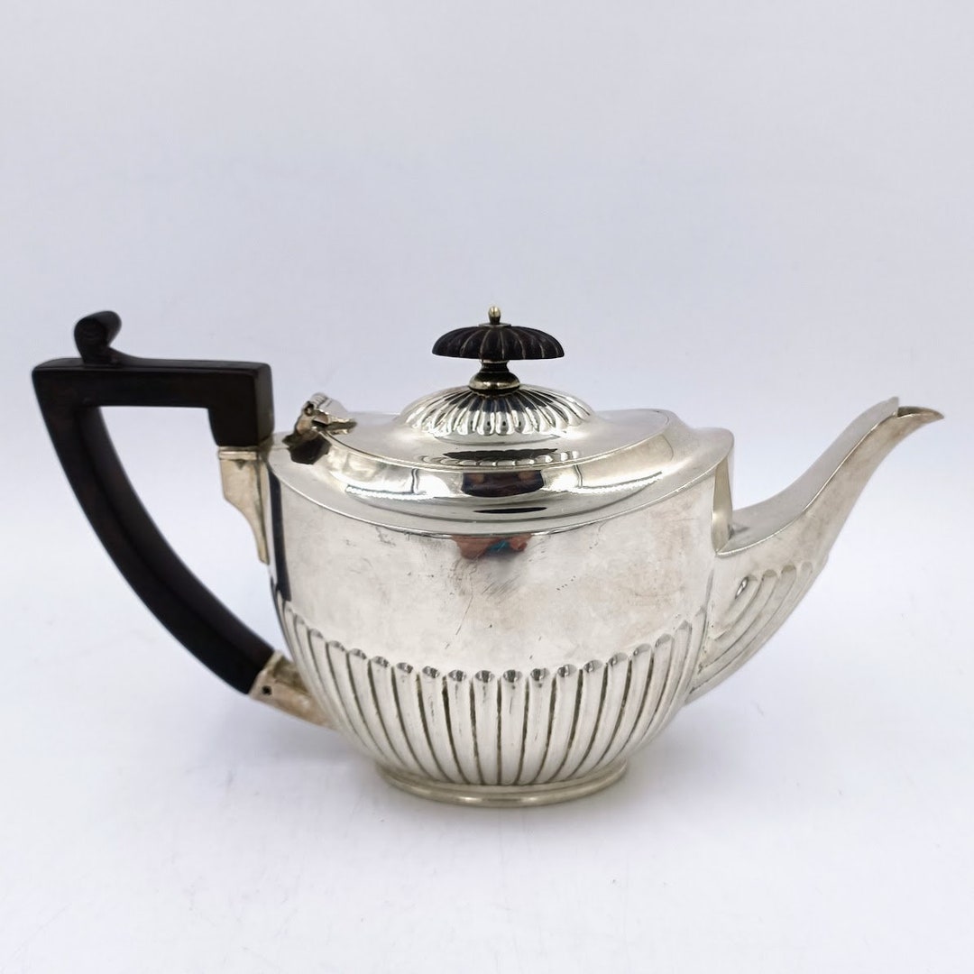Vintage Silver Plated Teapot Etsy