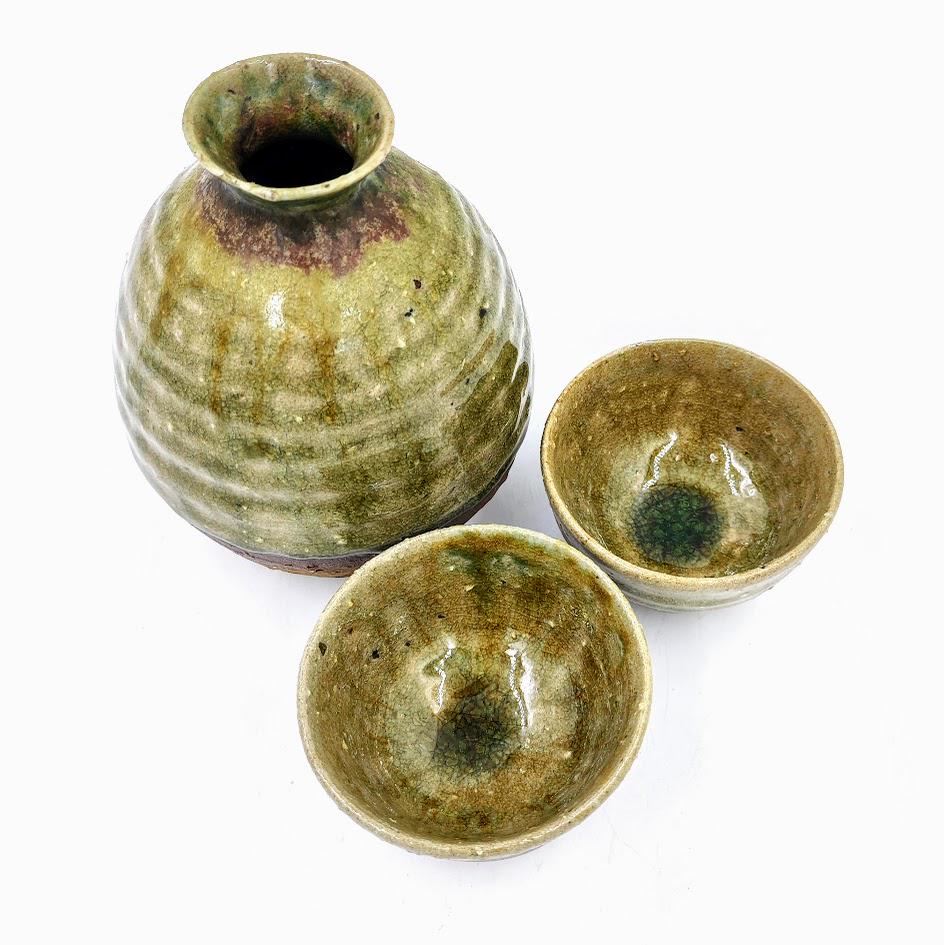 信楽焼徳利とぐい呑みセット - Etsy 日本