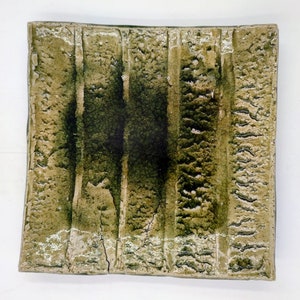 Iga Yaki Stoneware Plate