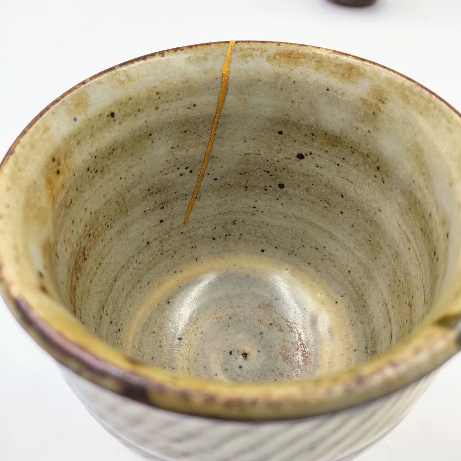 益子焼　島岡達三　湯飲み茶碗ペア 島岡達三作「益子湯呑」一対 - Etsy 日本