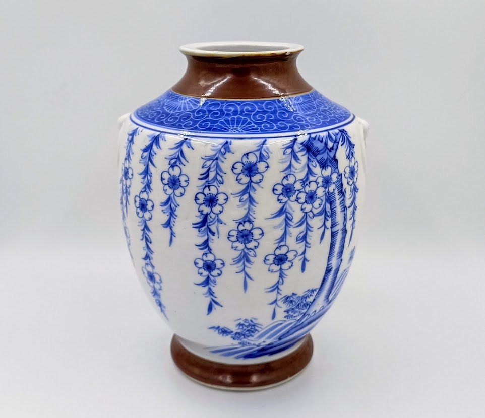 アンティーク瀬戸焼花瓶 - Etsy 日本