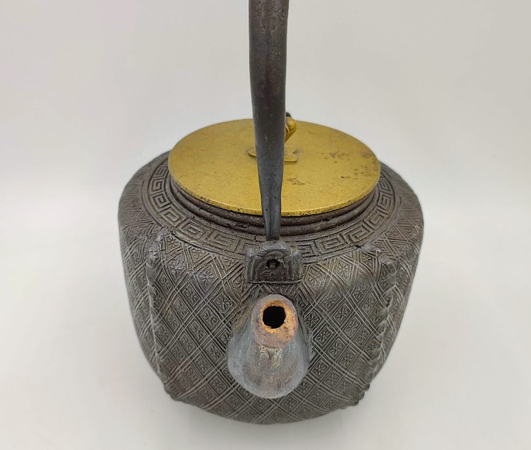 アンティーク龍門堂造鉄瓶 明治時代の鉄瓶 - Etsy 日本