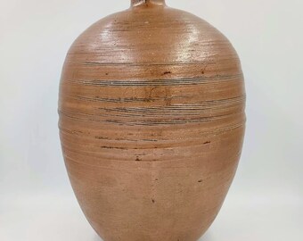 備前焼　大型徳利　無釉焼き締め　骨董品　アンティーク置物 アンティーク備前焼 大型徳利 - Etsy 日本