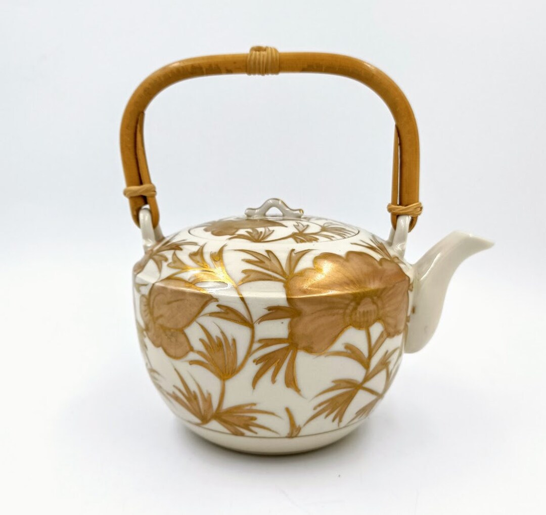 Porcelain Kyusu Teapot Etsy