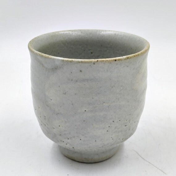 衣紋湯呑 夫婦湯呑 陶芸 陶器 2客セット　明石庄作 益子湯呑み 明石庄作 - Etsy 日本
