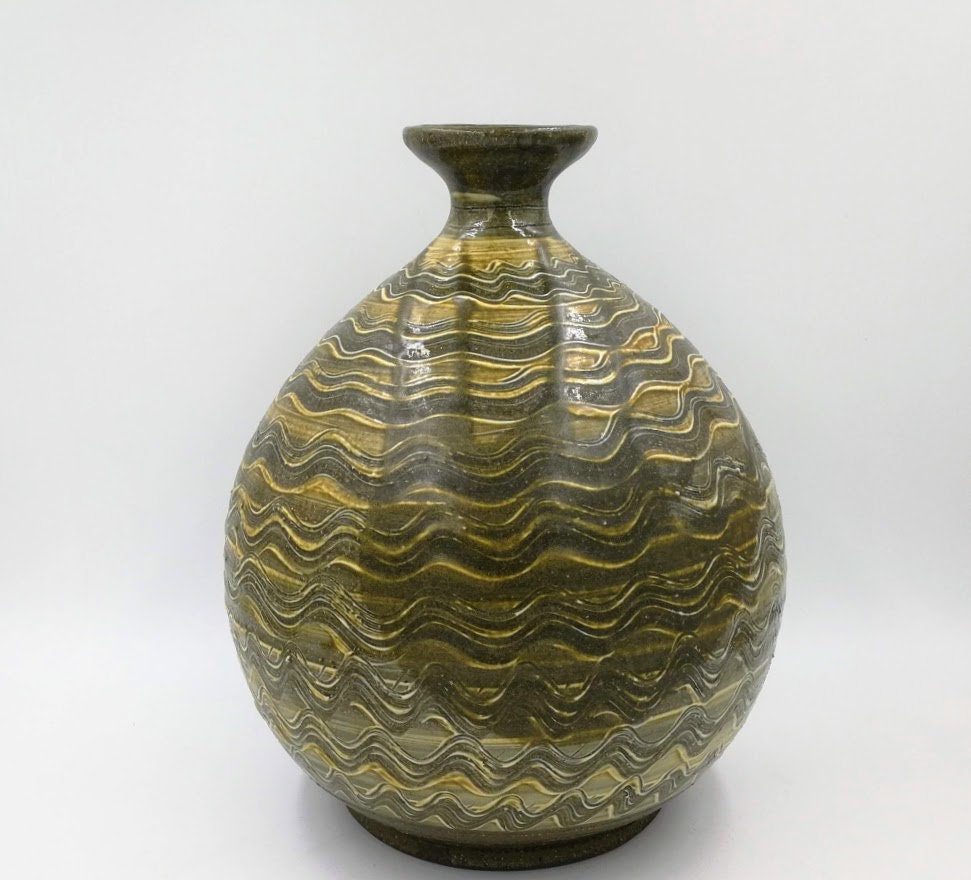 上野焼の花瓶 - Etsy 日本