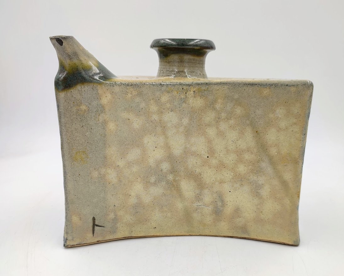 壺屋焼　金城敏夫 壺屋立瓶 金城敏夫 金城敏男 - Etsy 日本