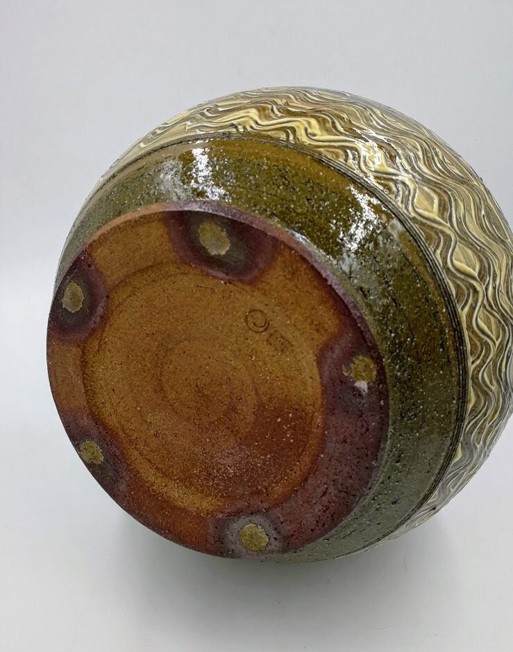 花瓶 上野焼 上野焼の花瓶 - Etsy 日本