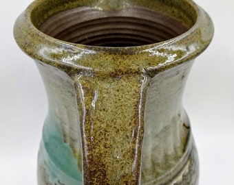 ヴィンテージ小鹿田焼花瓶: 大きな日本の陶器の壺 - Etsy 日本