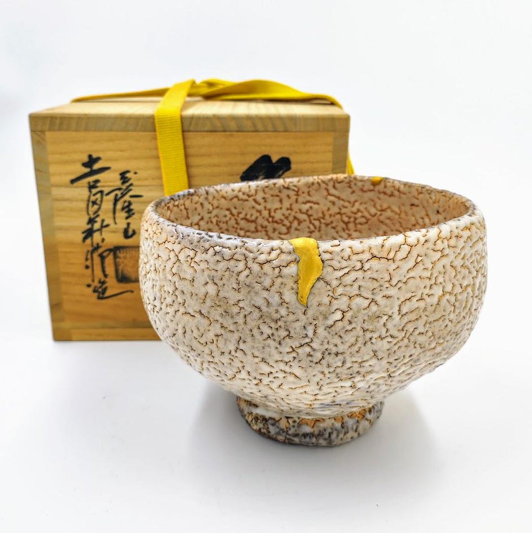 VIRCHE Healing Collection 2023 セット Kintsugi Repair Hagi Chawan by Yoshida Shuen - Etsy