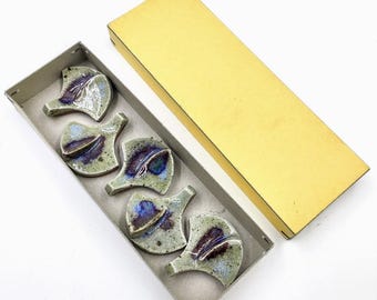 織部焼 箸置 6個セット - Etsy 日本