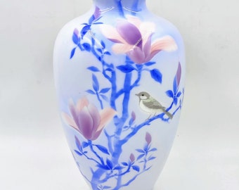 Jarrón de porcelana Fukagawa vintage