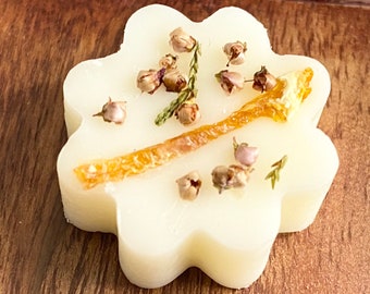9 Orange Blossom Wax Melts Gift Box | Essential oils | Aromatherapy | Highly Scented | Strong Fragrance | UK