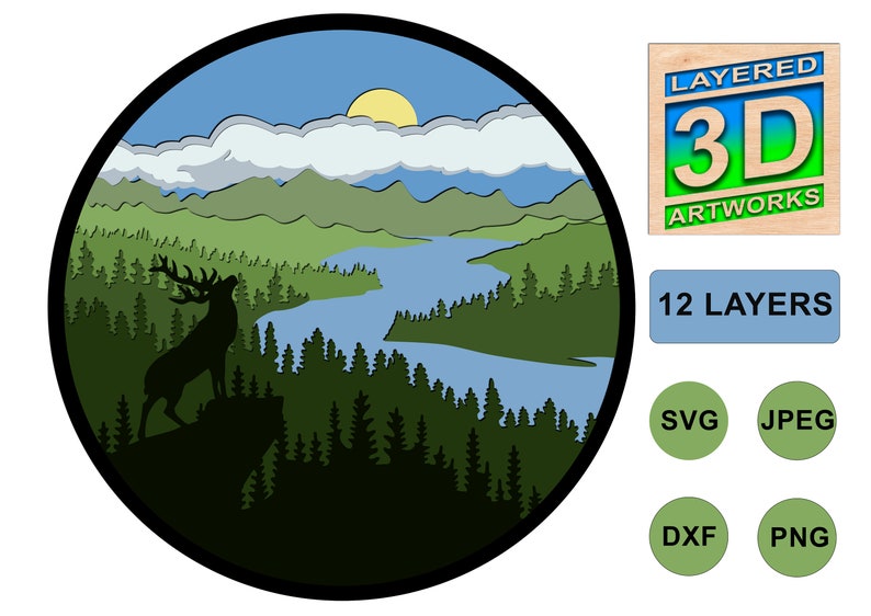 Free Free Mountain Tree Svg SVG PNG EPS DXF File