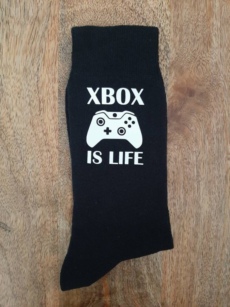 Gaming Xbox Playstation Socks. Gamer Gift. Gamer Socks Etsy