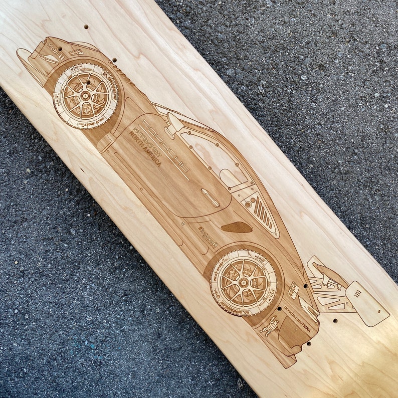 Porsche Wall Art Skateboard Deck 911 GT3R Livery Gift from Etsy