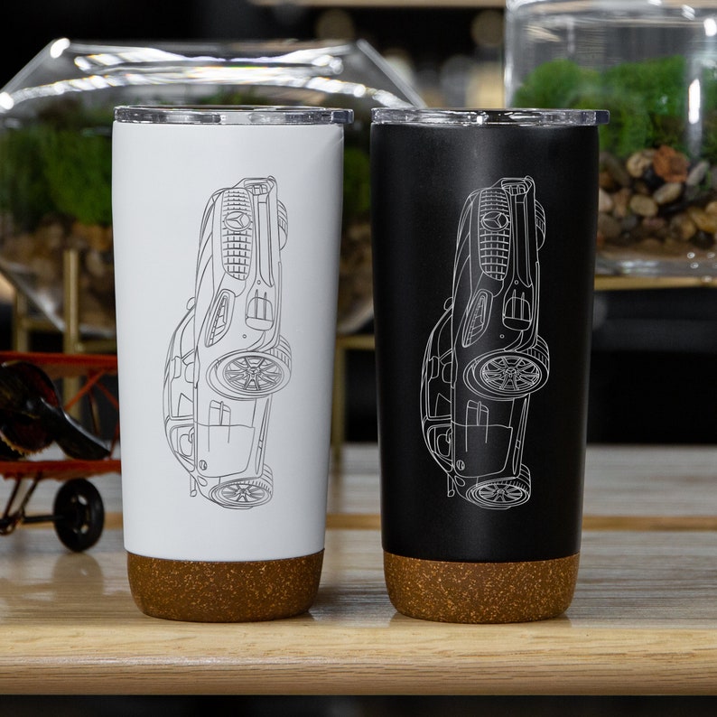 Mercedes AMG GTR Pro Insulated Coffee Tumbler Car Accessories Gift for Boyfriend Personalized Gift Engraved,Gift for Husband