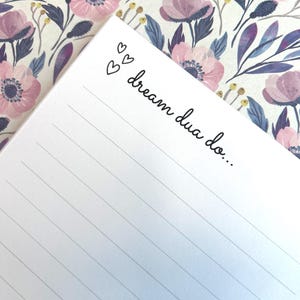 Bloc de notas con súplicas para soñar, papelería islámica, diario, regalo musulmán