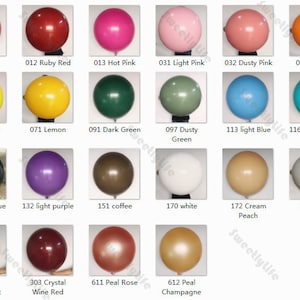 36&quot; Giant Balloon Round Latex Balloons Solid Color 36 inch  Photoshoot  Photo shoot Prop Birthday Baby Shower Wedding Decorations
