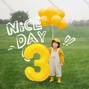 Palloncino numero giallo da 40 pollici0-9, palloncini numero gigante, palloncino numero, palloncini baby shower, festa di compleanno, palloncini anniversario