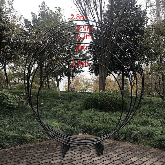 Archi Di Fiori Da Sposa Di Venda Calda Arco Rotondo In Metallo Decorazioni Centrotavola Senyu0035 Da 23,02 € | DHgate