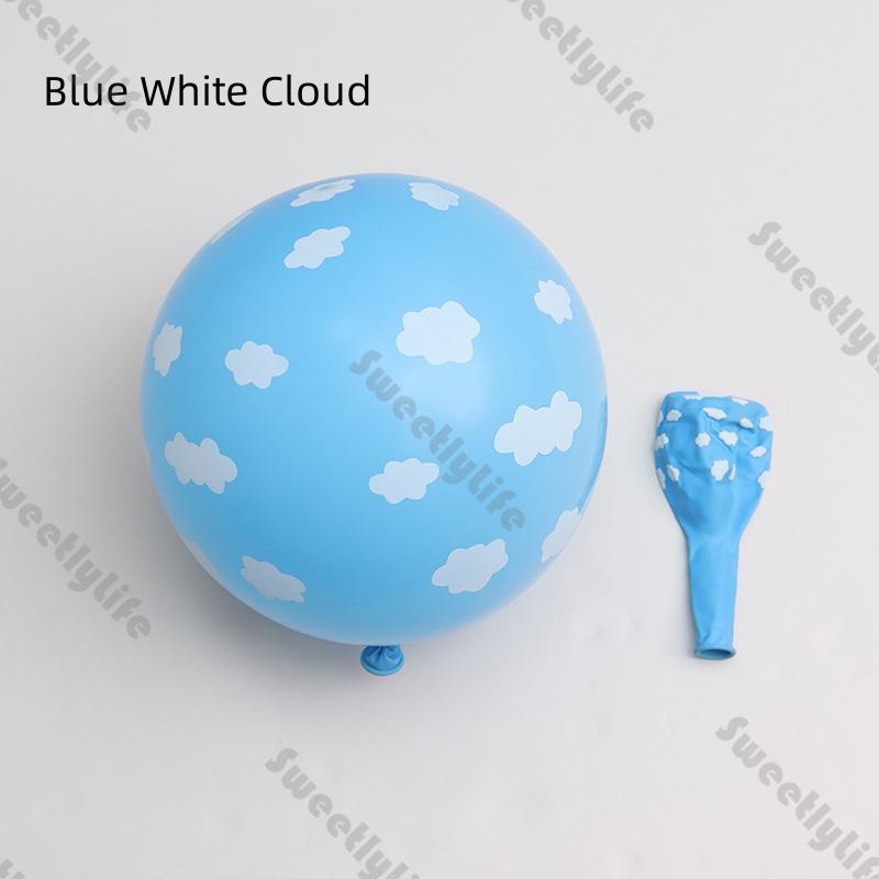 Palloncino in metallo blu argento ghirlanda arco matrimonio compleanno palloncini decorazione festa di compleanno palloncini in lattice per bambini Baby Shower  15