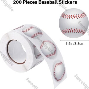 200 Stück Pro Rolle Fußball Basketball Baseball Rugby Aufkleber Für Sport Thema DIY Belohnungsaufkleber Geburtstagsgeschenk Tasche Partydekoration Etikett