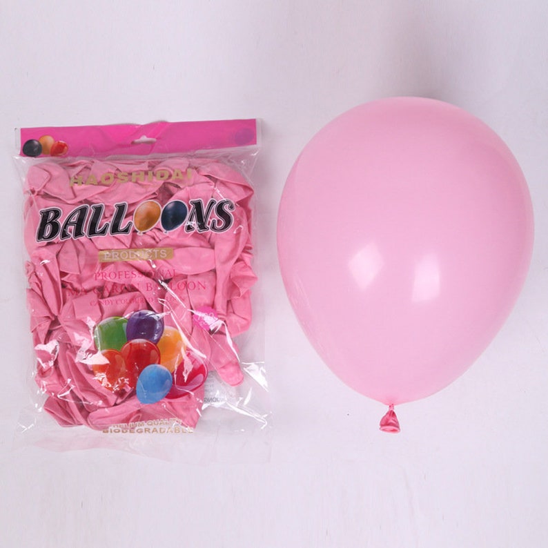115Pcs Decorations Balloons Garland Arch Kit Macaron Baby Pink Pastel White Birthday Wedding Anniversary Party Decor Baby Shower