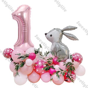 32szt. Wesołych Świąt Wielkanocnych Lateksowy Zestaw Balonów Helowych Króliczek Kreskówkowy Urodziny Dzieci Baby Shower Ujawnienie Płci Boho Dekoracja Wieczór Panieński