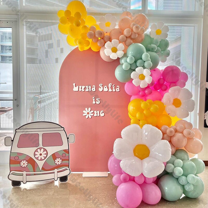 151pcs Daisy Flower Balloon Garland Arch Kit Decorations Boho