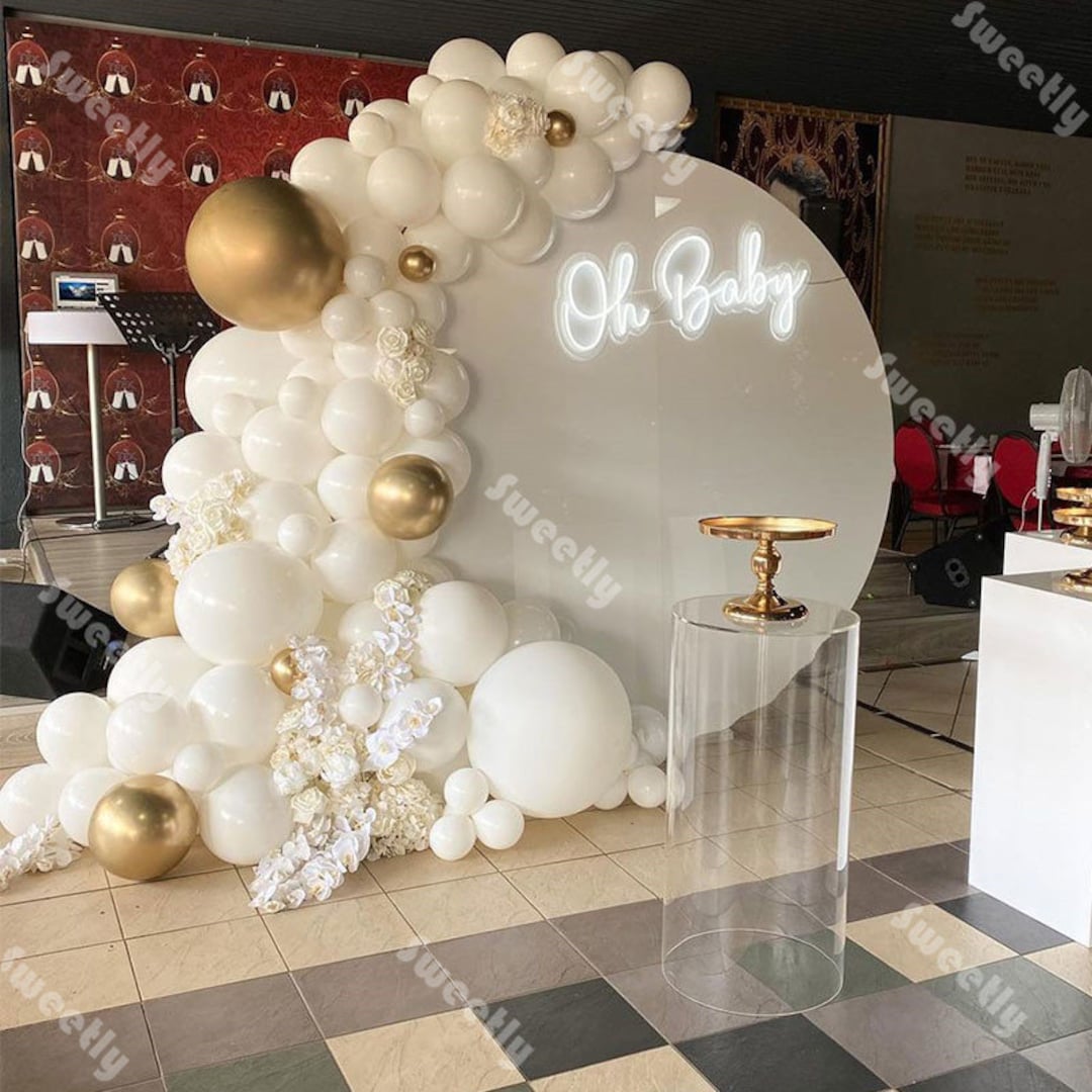 152pcs Matte White Balloon Garland Kit Wedding Birthday Party -    Wedding balloons, Balloon decorations party, Birthday balloon decorations