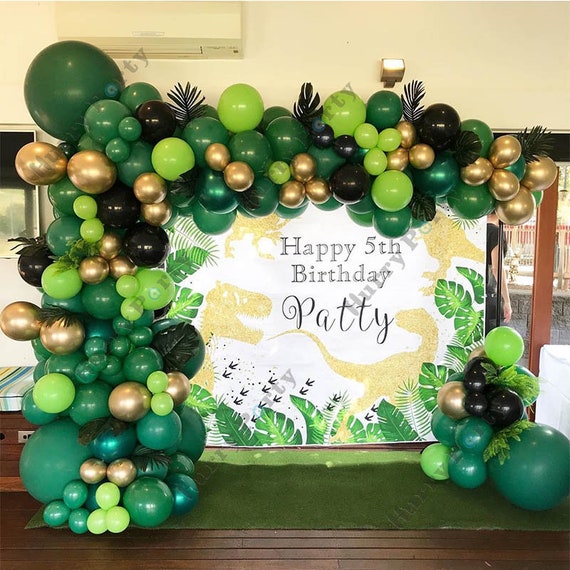 191pcs Balloons Garland Kit Jungle Safari Theme Party Supplies Etsy