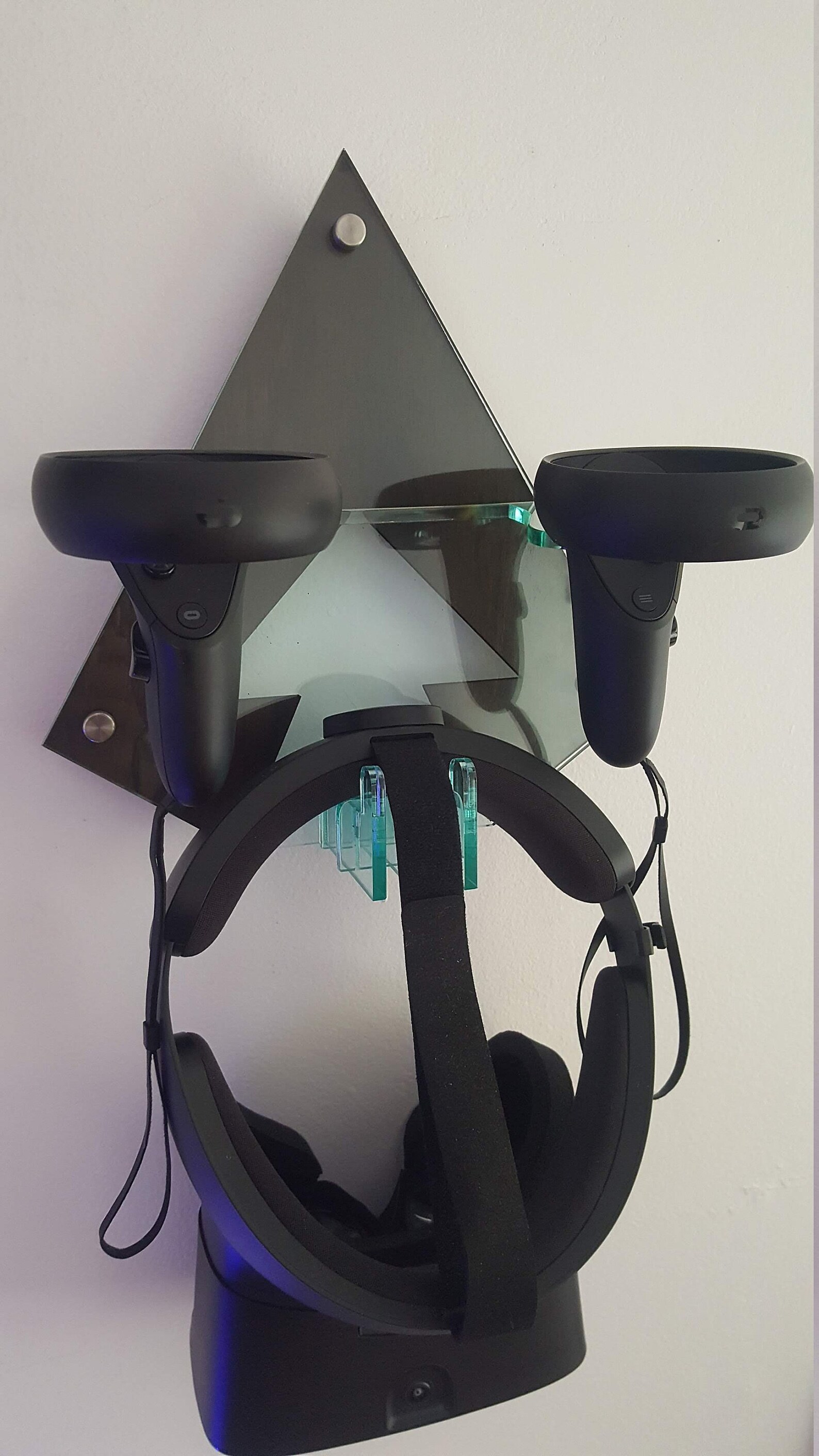 Ultra Lux Custom Oculus VR Headset Wall Mounted Stand Etsy