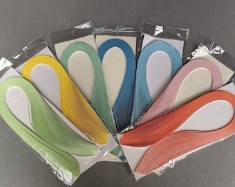 50 colors to choose from, 1/8" Quilling Paper strips, Quill paper, 120 strips/bag