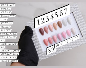 NEW ACRYL BABES Choose Color | Matte Glossy | Press on nails | Fake nails | Stiletto Oval Almond Square Coffin Balerina | Long Medium Short