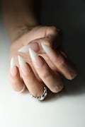 American Manicure Press On Nails, Stiletto, Reusable Luxury product logo
