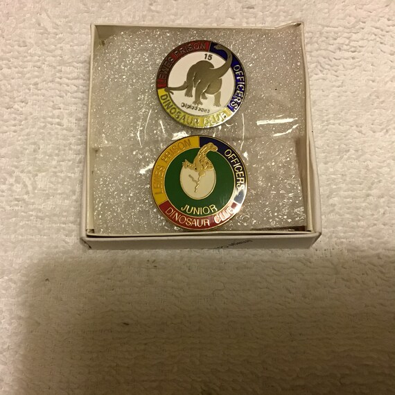 Lewes Prison Officers 'Dinosaur' Badges