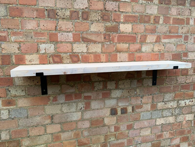 Alcove Scaffold Board Shelves with Brackets 225mm Deep Etsy UK